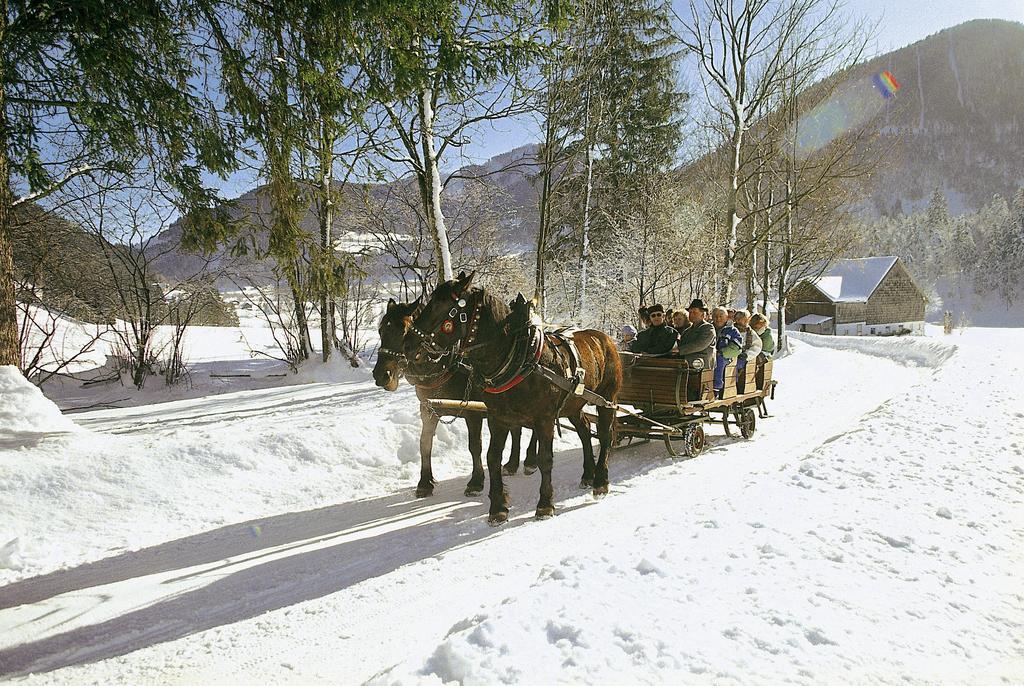 Ferienhaus Hintersee Buitenkant foto